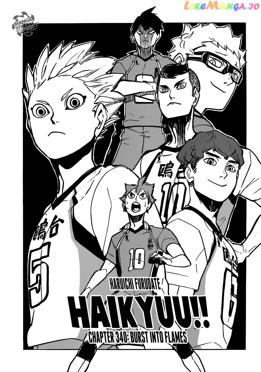 Haikyuu!!, Chapter 340 image 01